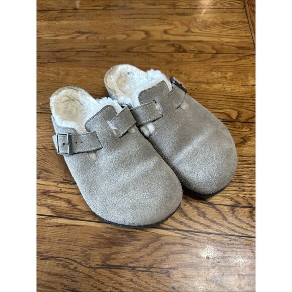 Womens Birkenstock Boston Shearling 11/9 - Picture 1 of 8